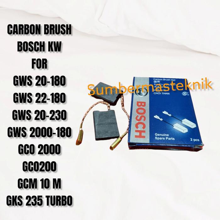 Carbon Brush Gerinda Tangan 7" Bosch Gws 20-180 Areng Bosch Gws20-180