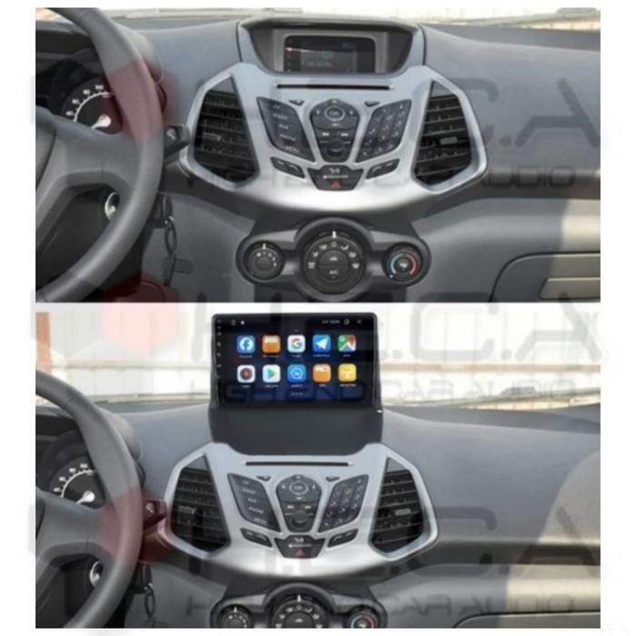 Frame 9" Ford Ecosport 2012 - 2017 Head Unit Android 9 Inch Tape Mobil