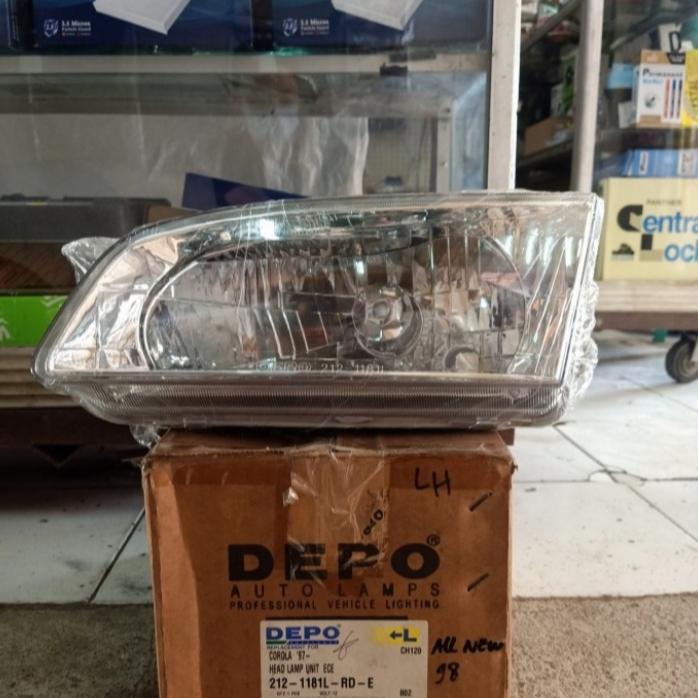headlamp all new corolla ae112