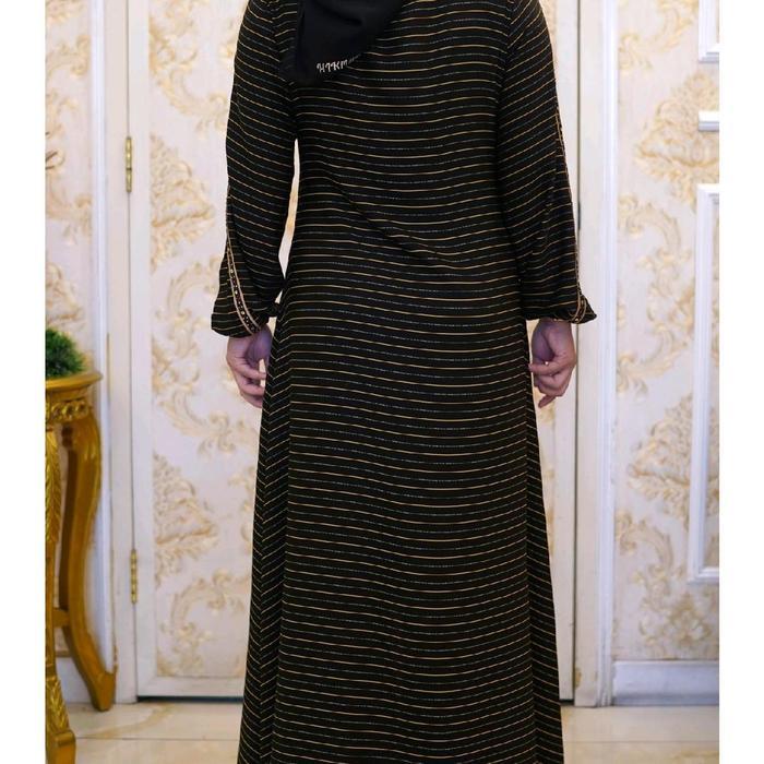 Hikmat Fashion Original A8525 Abaya Hikmat noerbutikmuslim