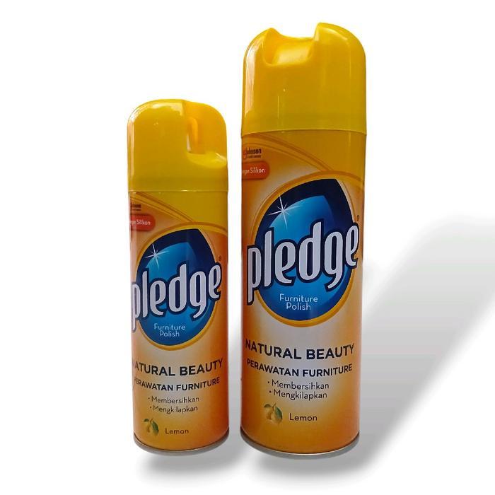 LEMON PLEDGE AEROSOL PENGKILAP MOTOR MEBEL 350G 170G