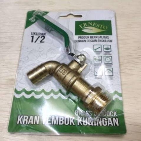 Kran air 1/2" inch Kuningan Ernesto Kran air tembok Kran 1/2 inch