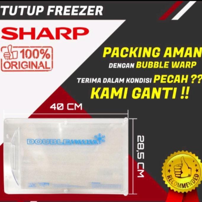 HOT PROMO tutup kulkas Doble freezer Sharp original