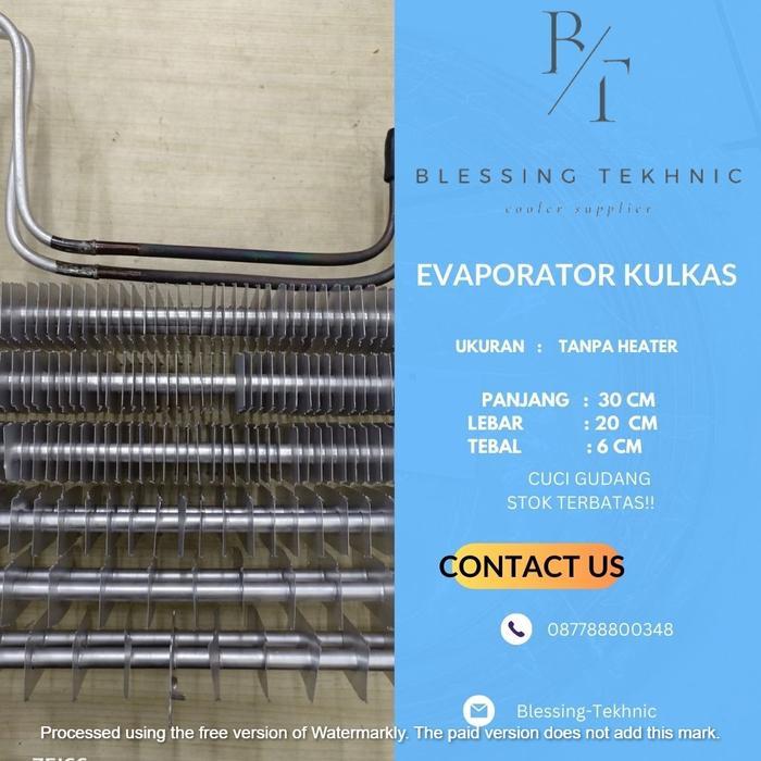MURAH Evaporator kulkas 2 pintu / ORI tanpa Heater / CUCI GUDANG