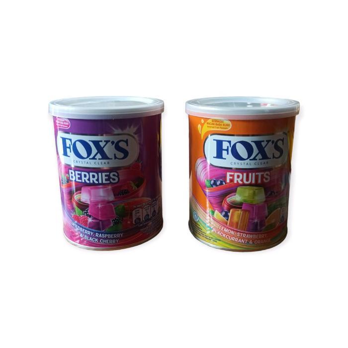 PERMEN FOX'S TIN KALENG 1 DUS KARTON ISI 12PCS 170GR