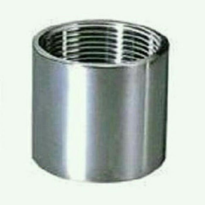 Stok Baru Pipa Socket 2,5 inch Stainless Steel 304