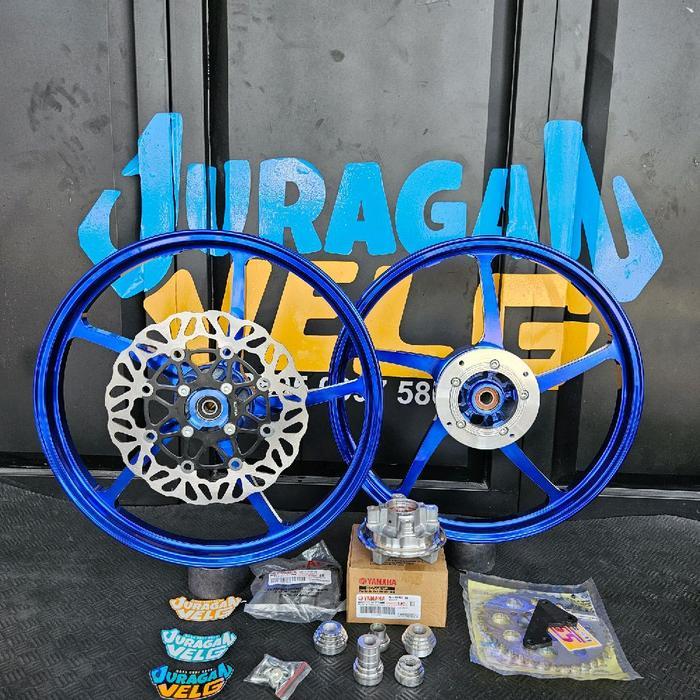 wheelset velg enkei MUTAKIN 525 pnp crf klx dtracker ninja cbr tiger sonic supa gtr r15 vixion satri