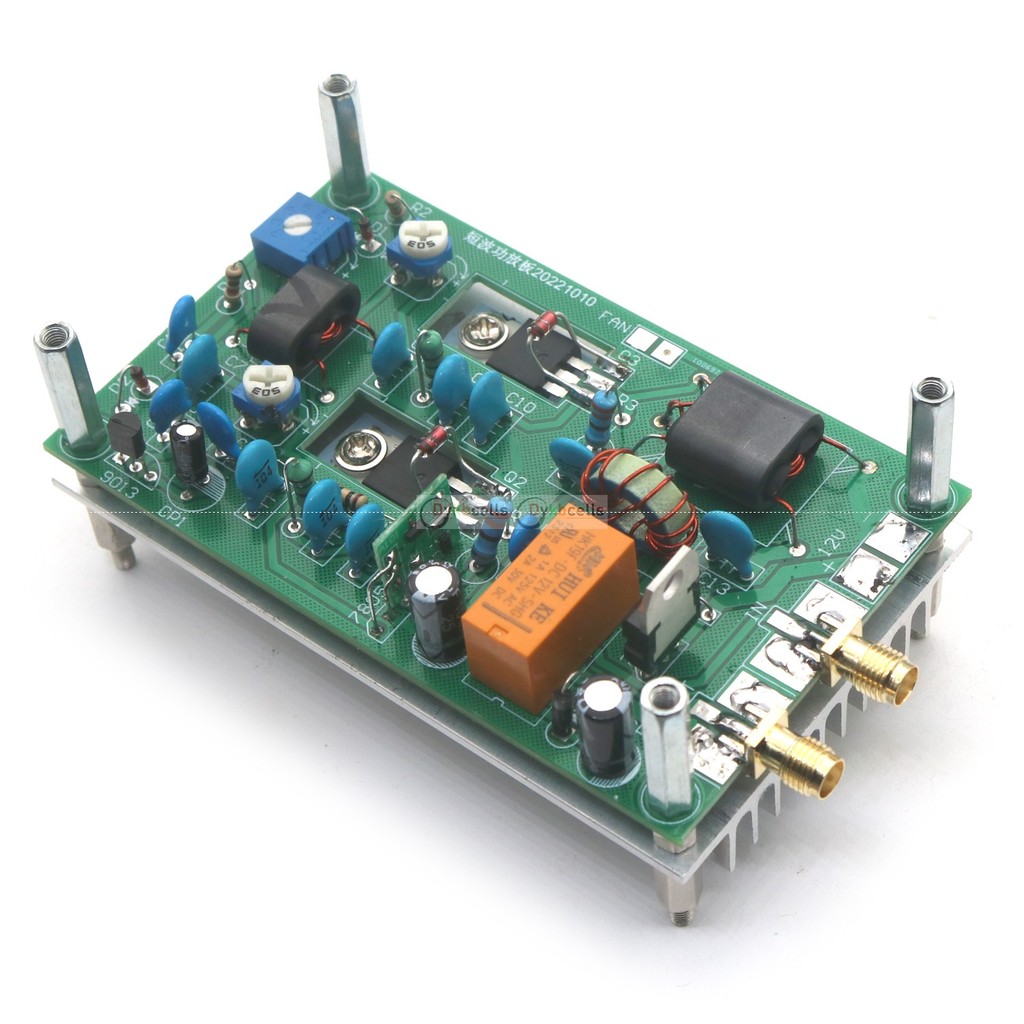 30W SHORTWAVE AMPLIFIER BOARD 3-28MHZ CW SSB LINEAR RF POWER AMPLIFIER HF RADIO HAM SHORT WAVE