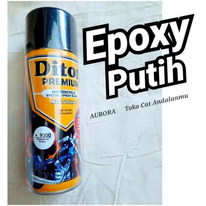 Epoxy Putih Diton Premium 9000* Dasaran Primer White 400Cc Co