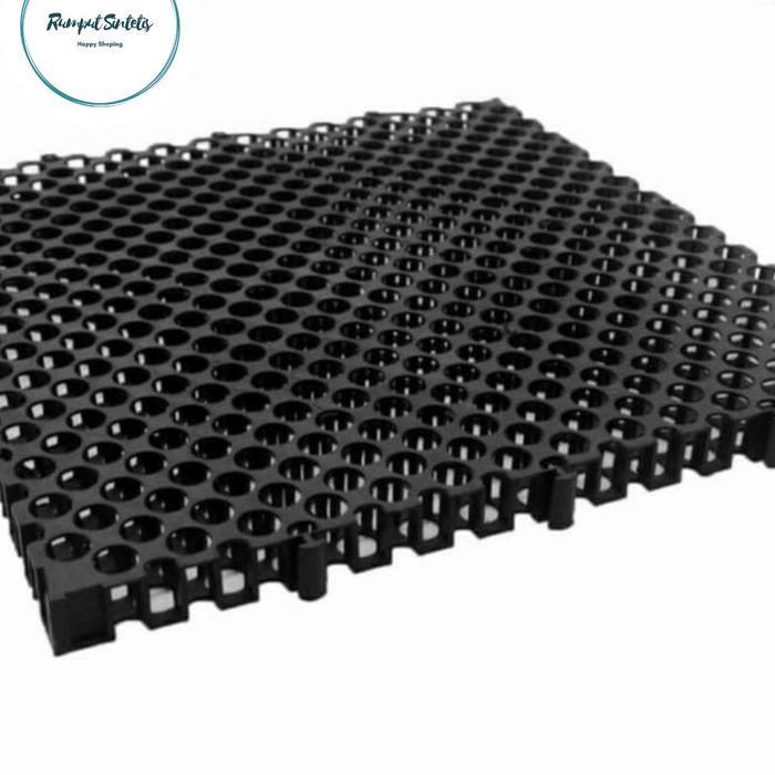 TERMURAH Drainase Cell Ukuran 1x1 Meter Alas Rumput Sintetis Dekorasi Rumah Plastik Anti Banjir