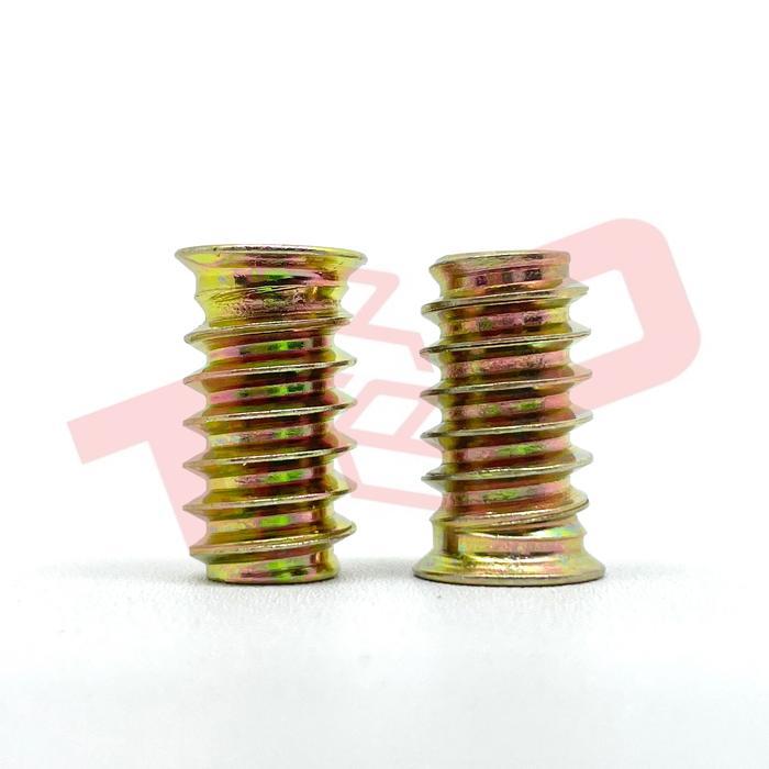 "New" Mur Nanas M6x20 OD BESI - Nanas 6x20 - Mur Insert Nut 6mm - Mur Cakar