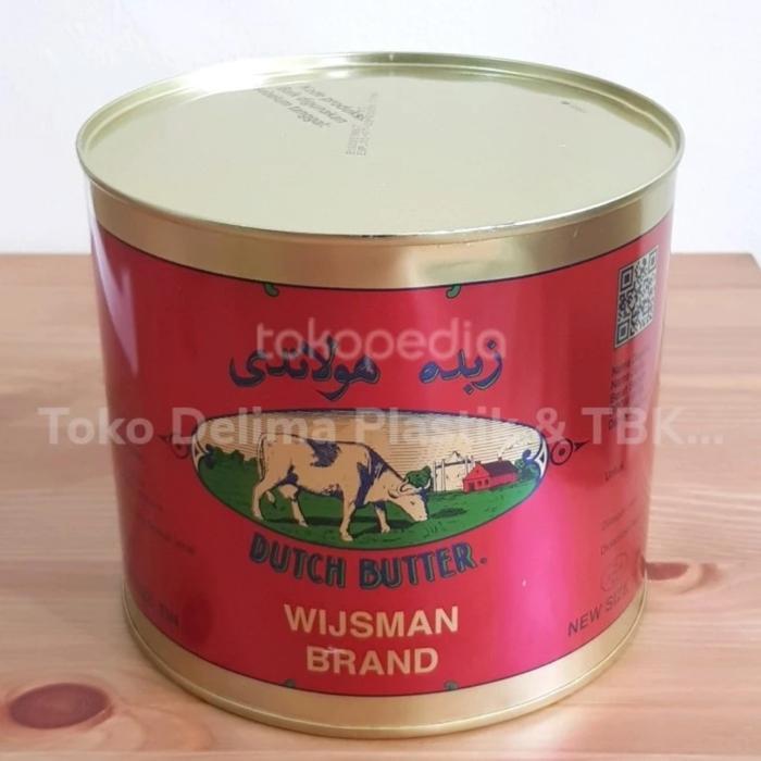 Wijsman Dutch Butter Mentega Wisman Kaleng & Repack