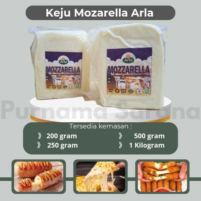Keju Mozarela Arla 500 gr Import Denmark ( Halal ) Mozzarella