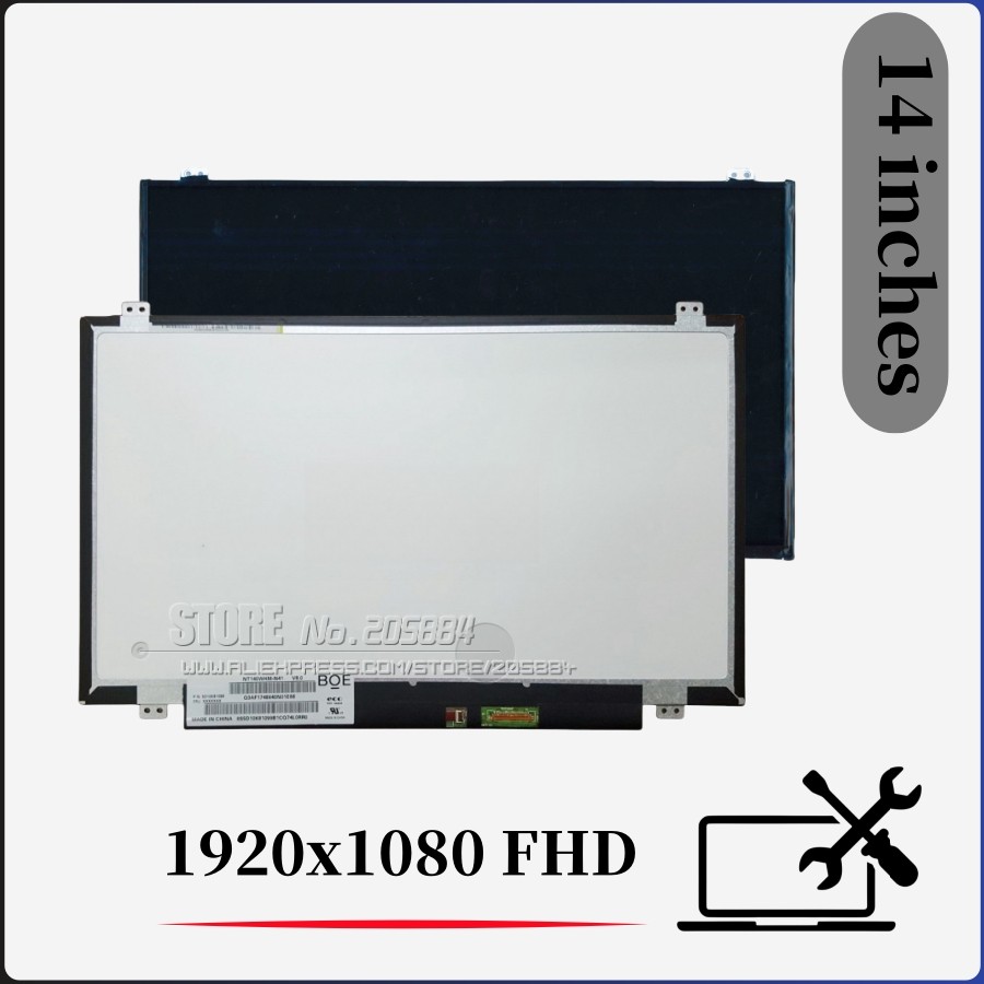 For ThinkPad T440p T440s T450 T450s T460 T460P T460S T470 T470P T470S T480 laptop lcd screen display