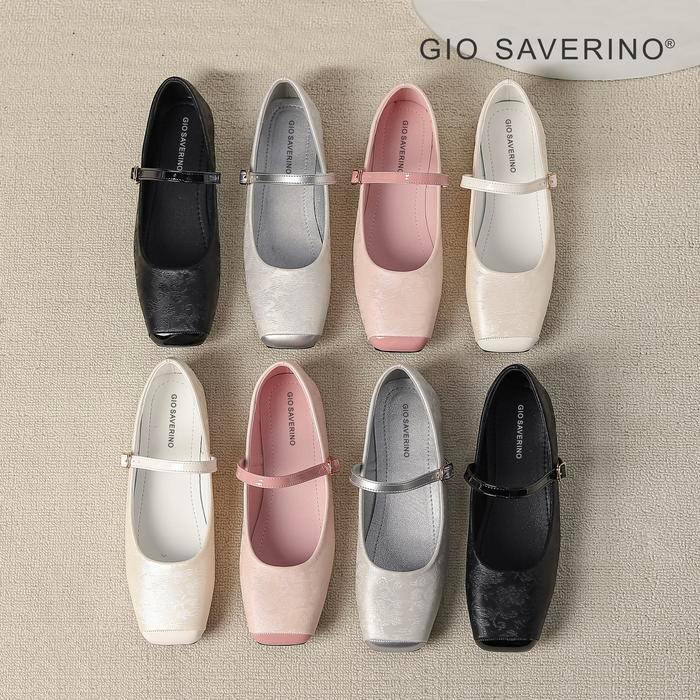 ORIGINAL Gio Saverino Sepatu Flat Shoes Wanita Cello READY STOCK