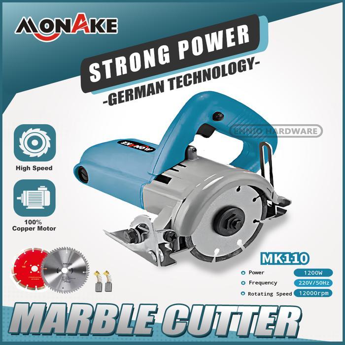 Krisbow Modern - Monake Marble Cutter Dan Granit 4'' Mesin Potong Keramik 4 Inch
