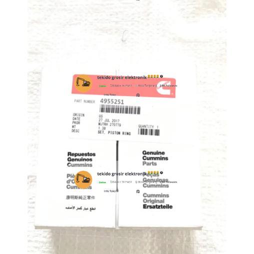 Ring Piston Pc 200-8Mo / Ring Piston Pc200-8Mo Gbox Komatsu Restock