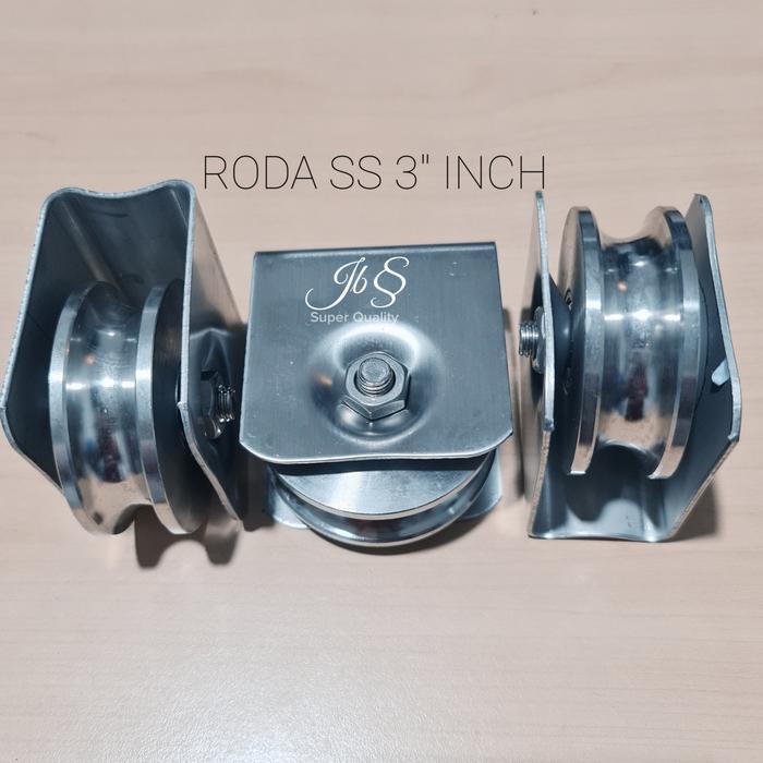 Roda Pagar Stainless 201 Tipe As Dan Siku Roda Pintu Pagar Stainless Sus 201