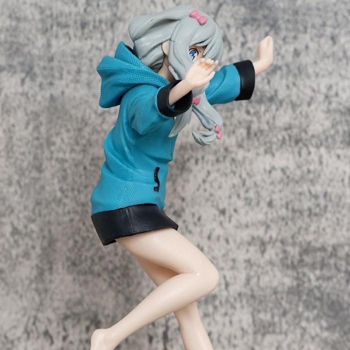 Top Izumi Sagiri Hoodie Version Eromanga Sensei 20cm Action Figure PVC