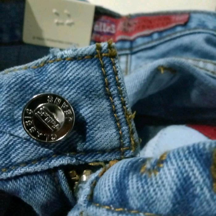 Fallas Celana Panjang Jeans Standar Reguler Original Denim pria
