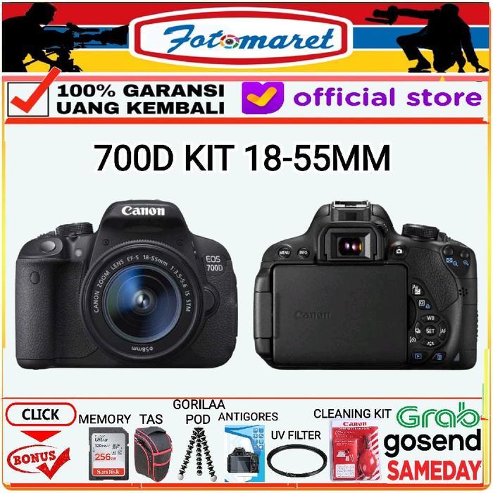 CANON EOS 700D KIT 18-55MM IS STM / KAMERA CANON 700D 18-55 - BODY ONLY