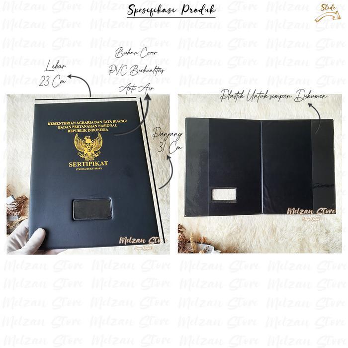 "New" Sampul Sertipikat Tanah / Map Sertifikat Tanah / Sampul Surat Berharga