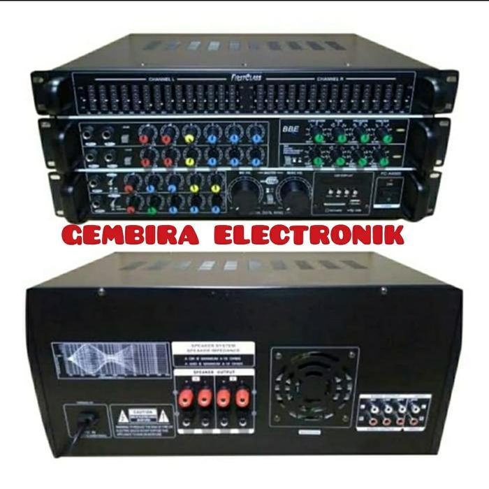 Ampli bluetooth firsclass FC A4000 BBE PROCESSOR power amplifier mixer