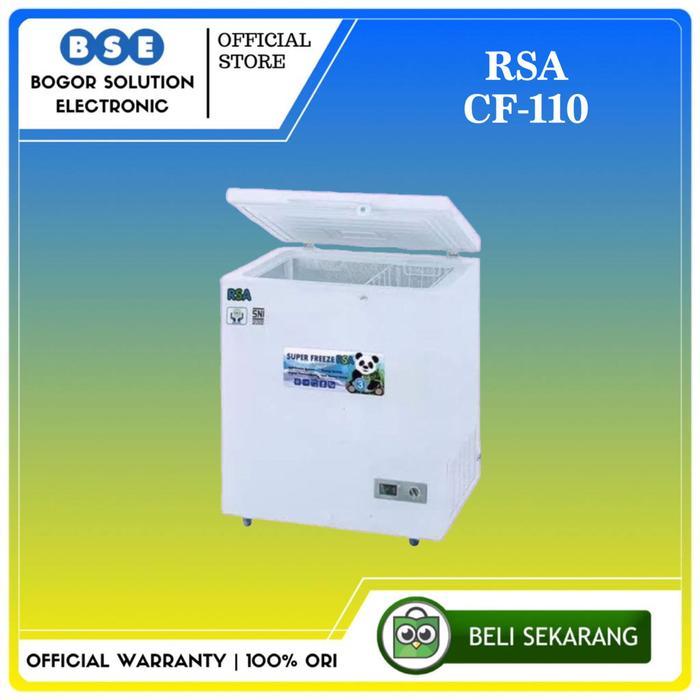 Chest Freezer 96 L RSA CF110 Cooler Box 96 Liter RSA CF-110 RSA CF 110 [ORI]