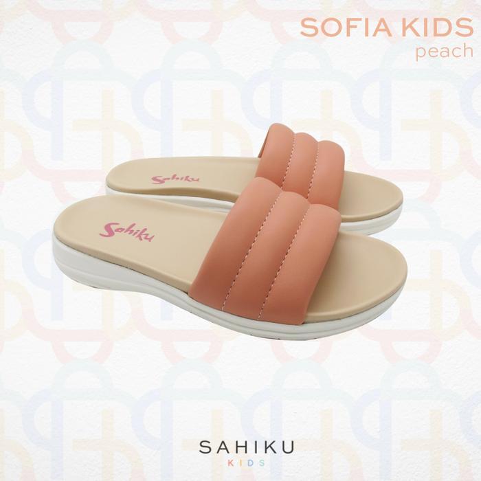 SAHIKU - Sofia Sepatu Sandal Anak Perempuan Sandal Slip On Sandal Anak Casual Sandal Anak