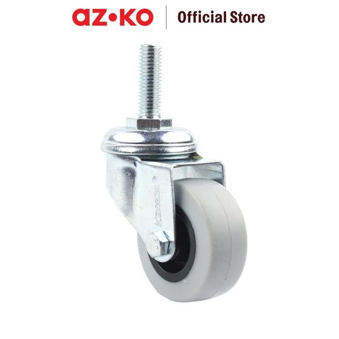AZKO Krisbow Roda Caster 5 Cm - Abu Abu