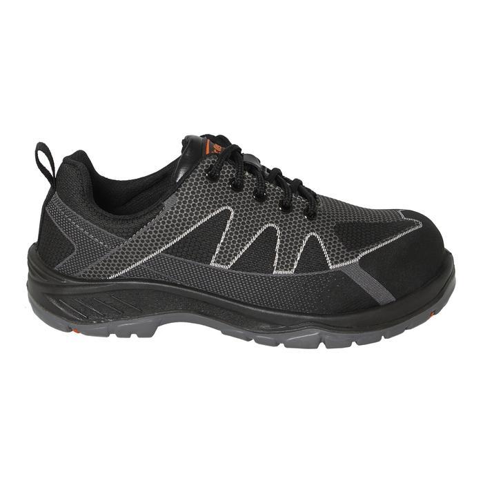 Dr OSHA Wolfar 9107 S1 Steel Safety Shoes - Black