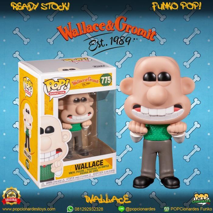 Funko POP Animation - Wallace and Gromit - Wallace 775 Siap kirim
