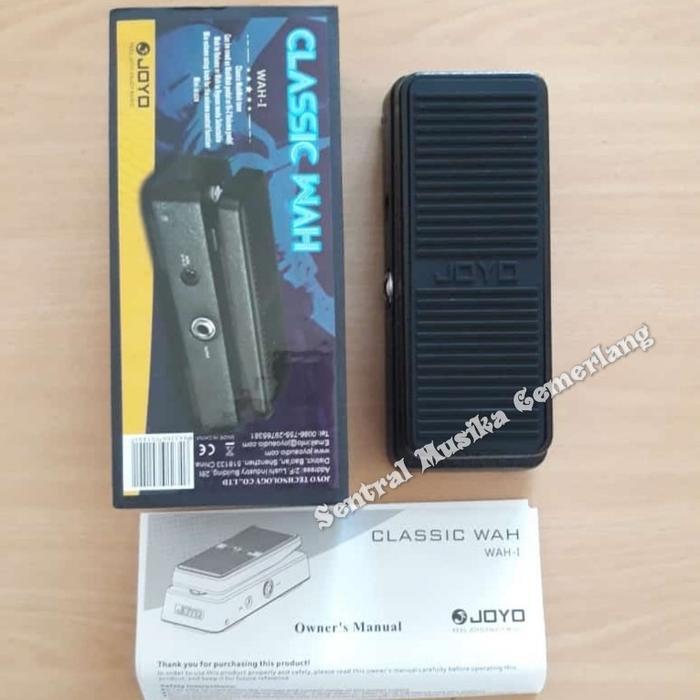 Pedal Efek Gitar Joyo Classic Wah Volume Pedal Joyo WAH-I / WAH-1