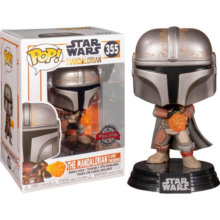 Star Wars The Mandalorian - The Mandalorian Flame Throwing