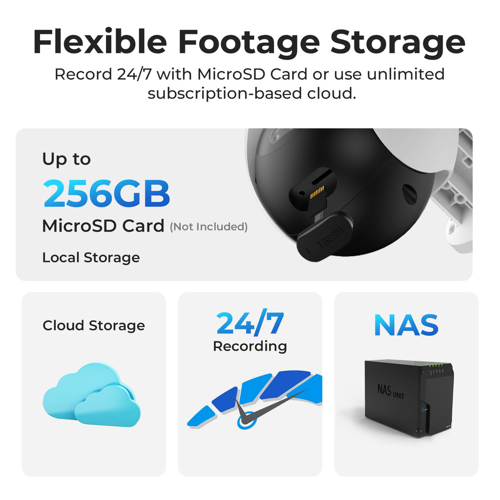 IMILAB EC6 Pro 8MP Outdoor Security WiFi Camera 2.4G/5G AI Detection Auto-Tracking CCTV 24/7