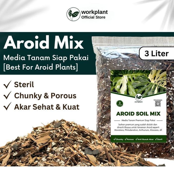 Aroid Mix - Media Tanam Aroid Premium Tanaman Hias Monstera Philo dll