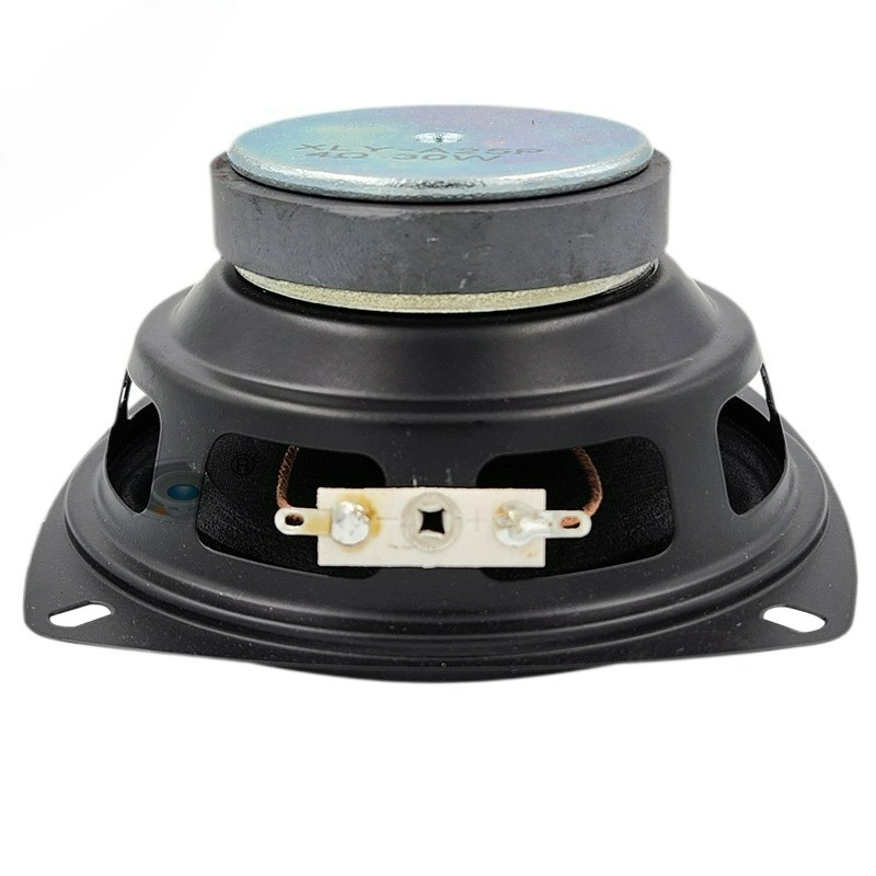 SOTAMIA 1Pcs 4 Inch Full Range Loudspeaker 4 Ohm 30W Square Foam Edge 20 Core Full Band Range