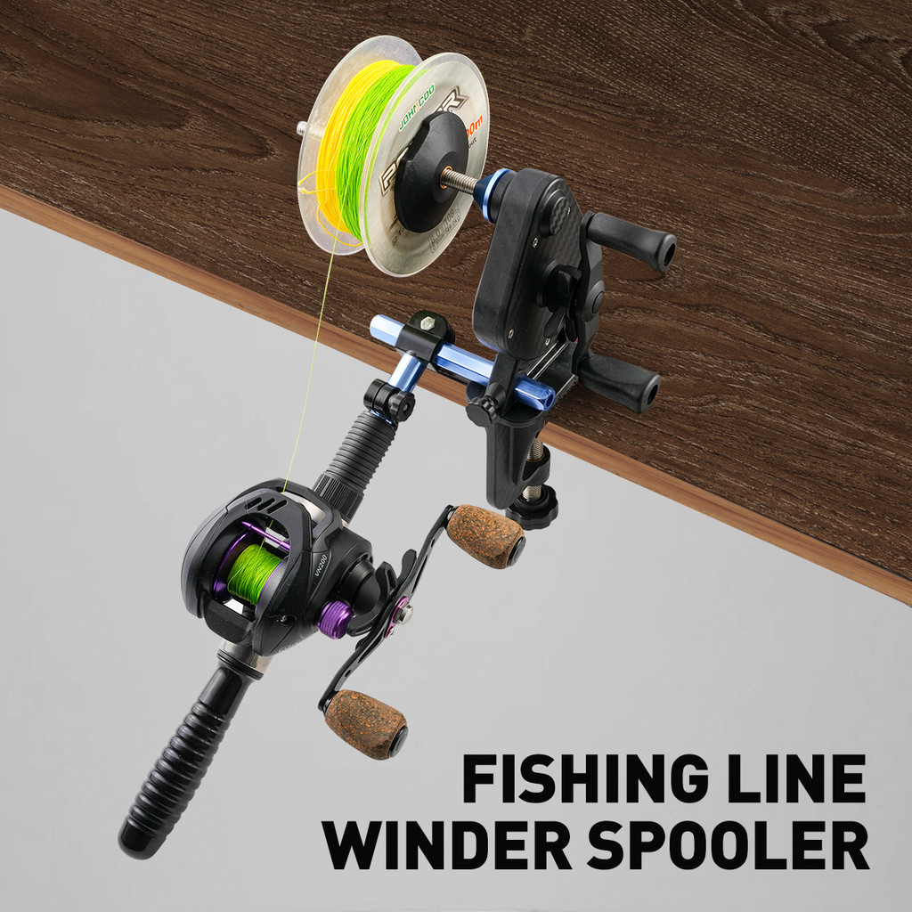 Fishing Line Spooler With Unwinding Function Fishing Line winder Spooling Station Fishing Tool