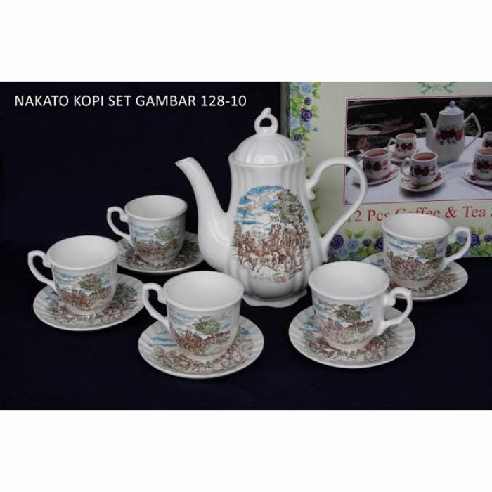 CANGKIR TEKO SET KERAMIK