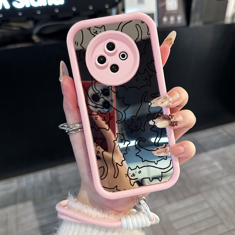 Casing Hp untuk Tecno Spark 30C Case Casing HP Softcase ponsel silikon Kasing lembut anti Cermin tal