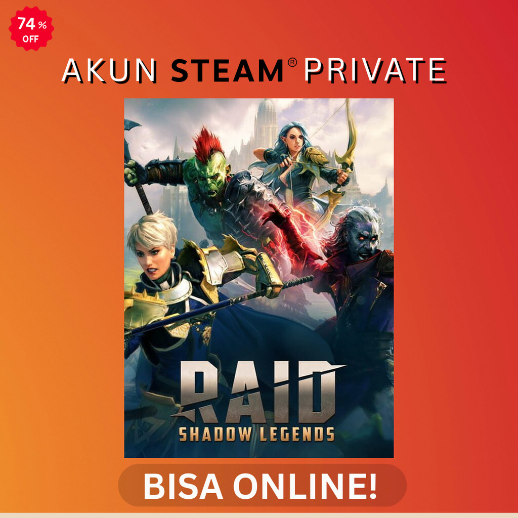Raid Shadow Legends - Steam PC Original - Akun Private Online