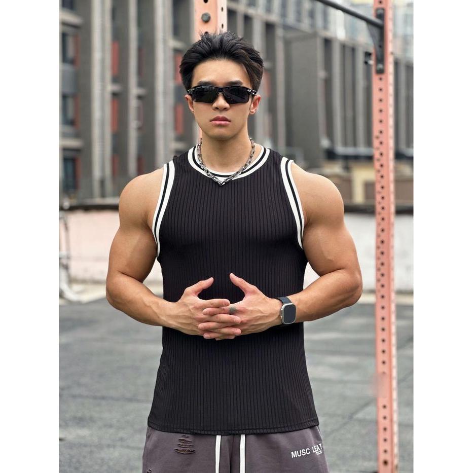 Tanktop Pria Gym Polos Bx-25 Sport Outdoor