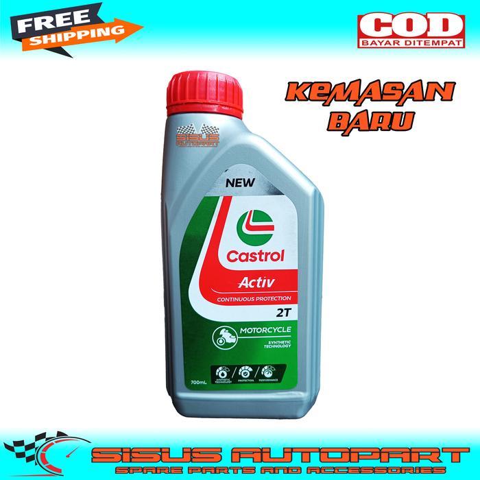 OLI SAMPING CASTROL ACTIV LOW SMOKE 2T / OLI CASTROL