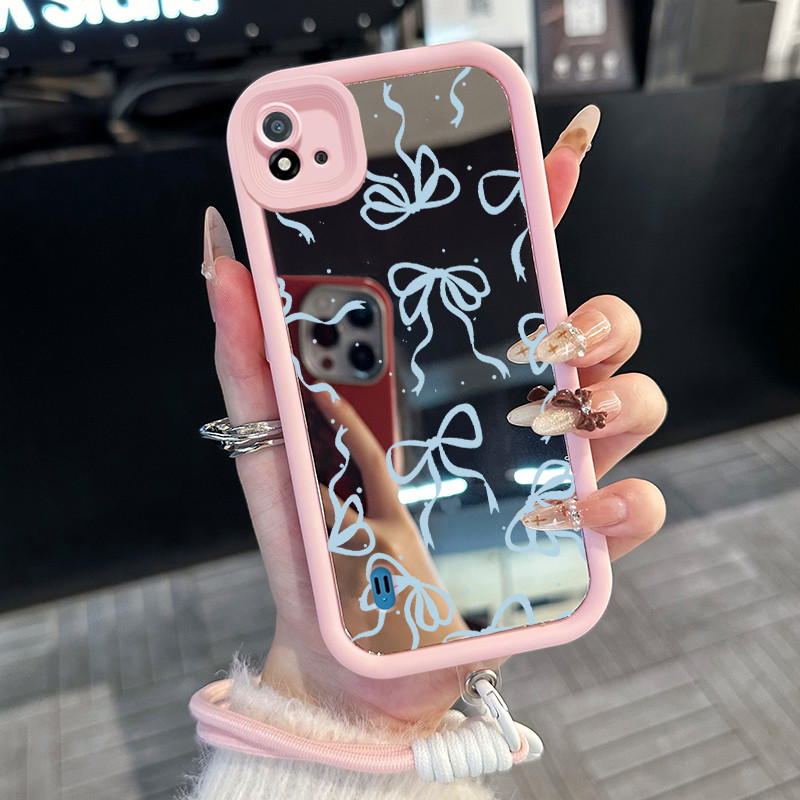 Casing Hp untuk Realme C20 C20A C11 2021 C11 2020 Case Casing busur pola Silikon Softcase Kasing HP 