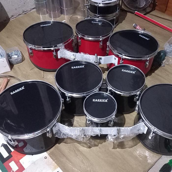 drumband trio tom, quartom, quintom