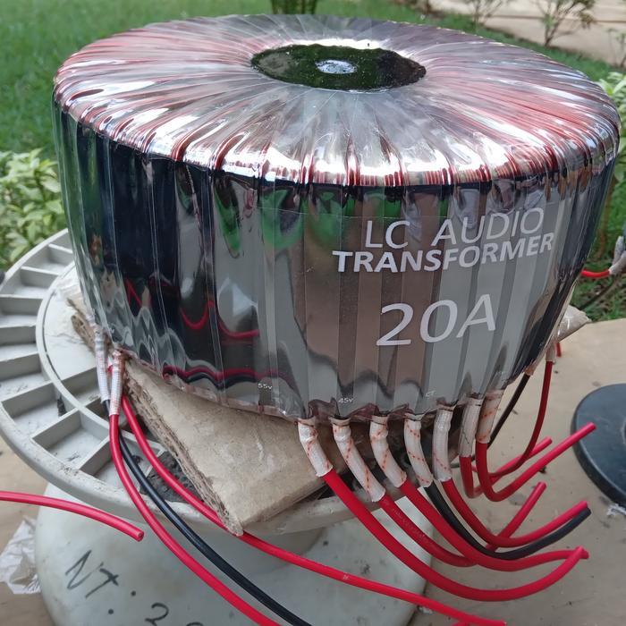 Trafo toroid 20A ct 55v tembaga