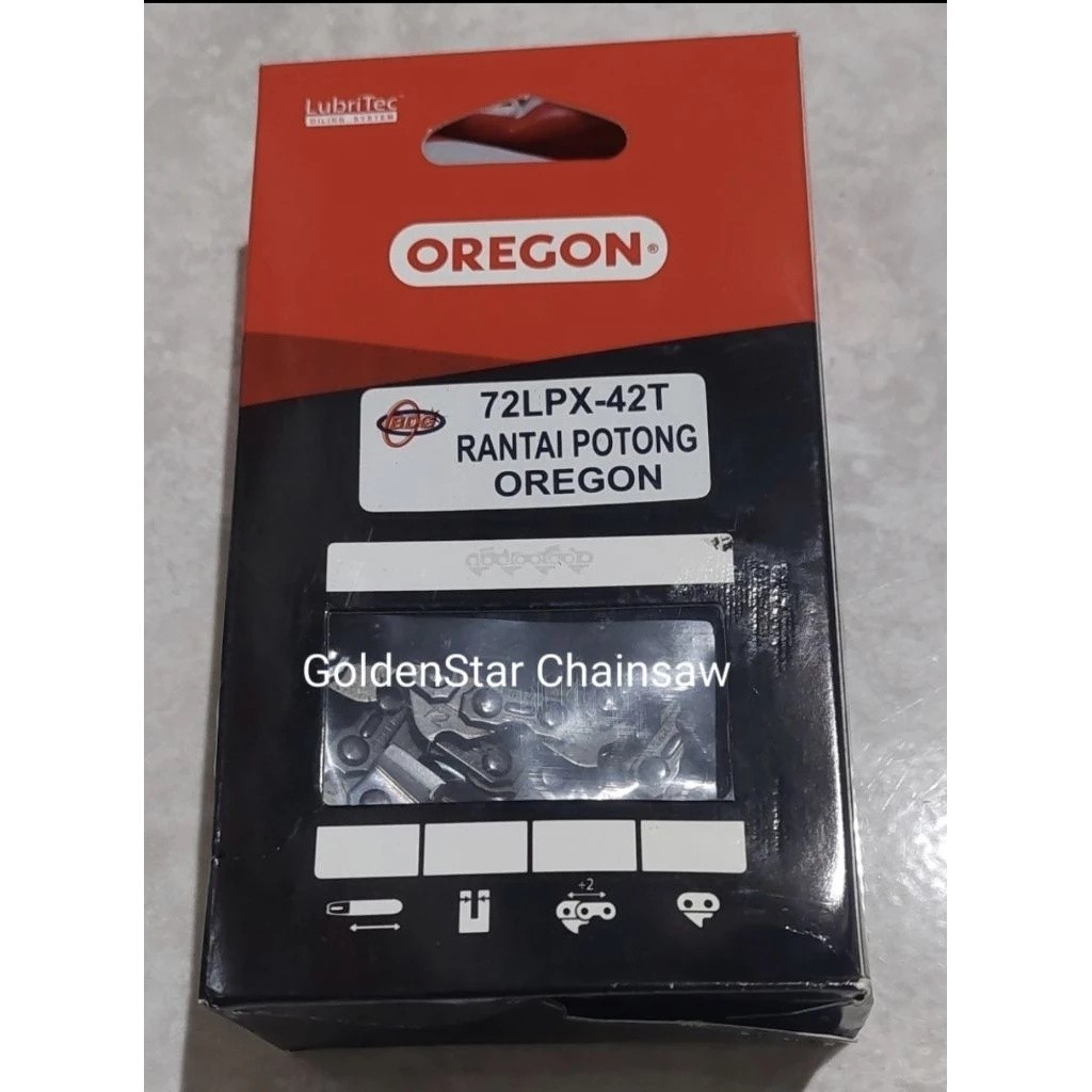 Rantai Potong 25" Oregon 72LPX-42T Original.Rantai Potong Oregon 25 Inch 42 Mata 72LPX-42T ORIGINAL