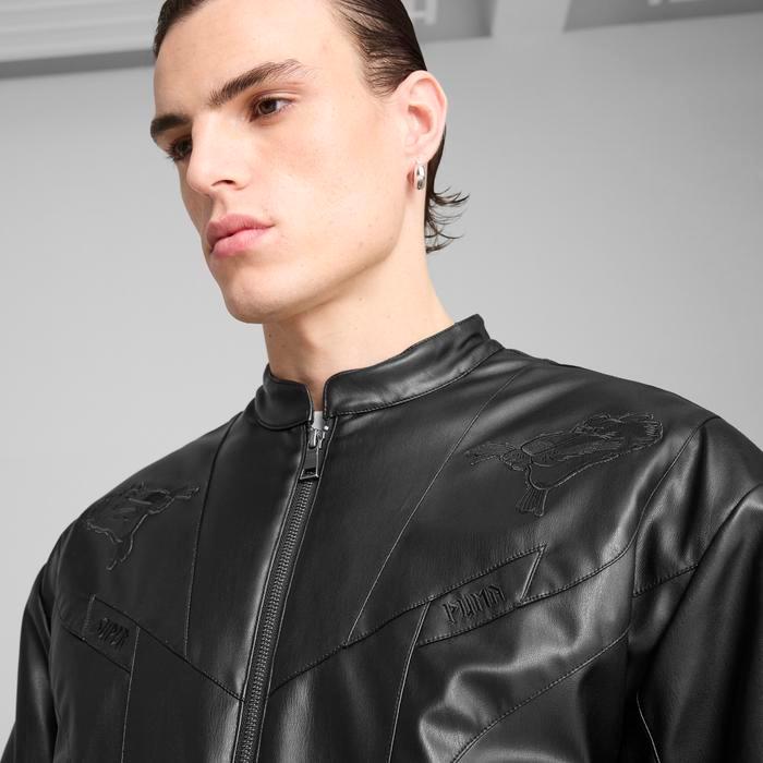 PUMA JAKET BOMBER ITEM KHUSUS MOTO SUPER PUMA PRIA BLACK