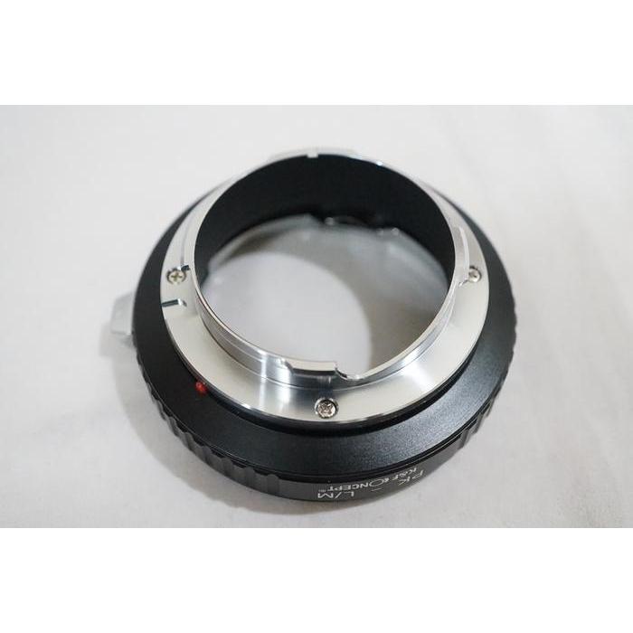 K&F Lens Adapter -Lensa Pentax K Pk To Leica M Lm L/M Mount / Pk - Lm