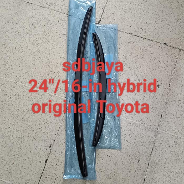 Karet Wiper Blade Kaca Depan Innova 2004/2015 Model Hybrid Original